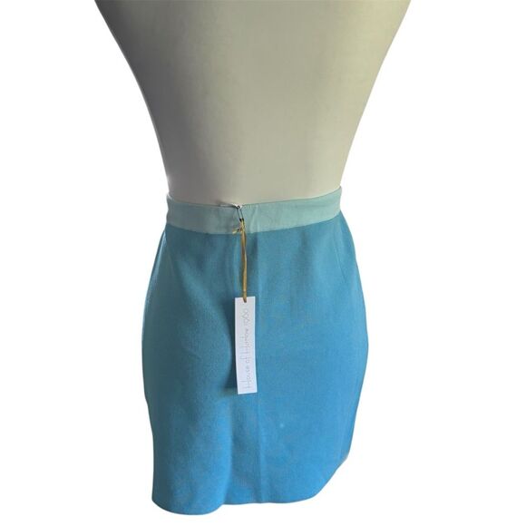 House of Harlow 1960 Blue Mini Pencil Skirt - Picture 5 of 7
